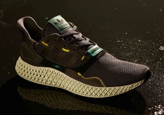 The adidas ZX4000 4D “Carbon” Releases This Saturday