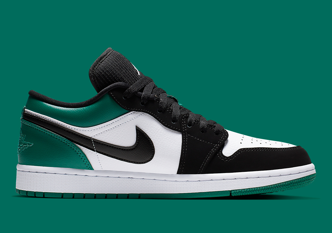 jordan 1 low black green