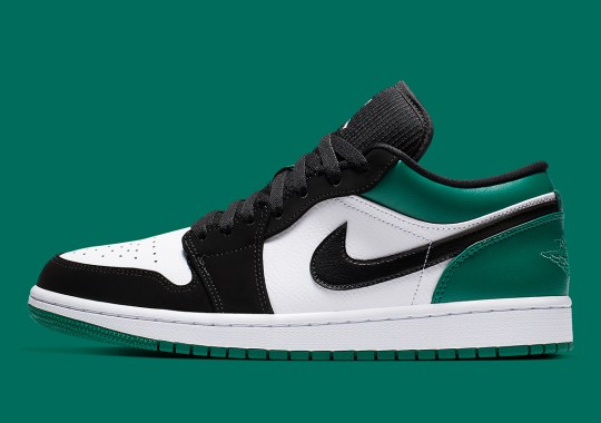 The Air Jordan 1 Low “Mystic Green” Is Available Now