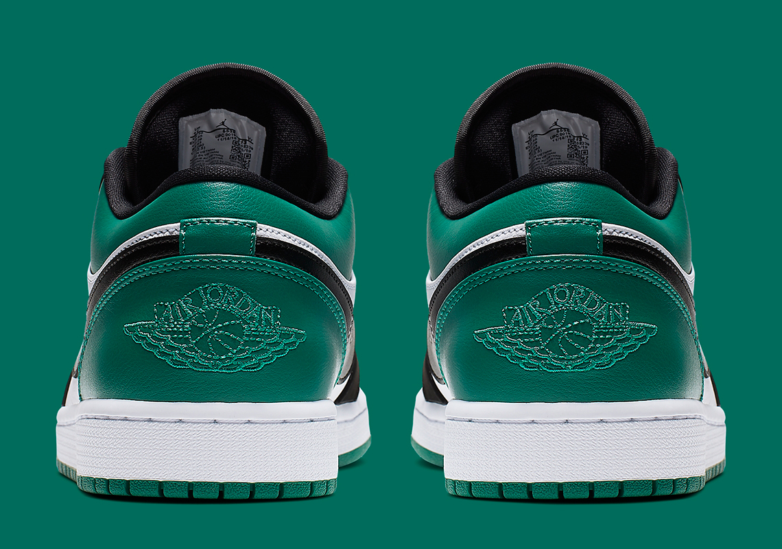 Air The lateral side of the Air Jordan 1 High Shadow 2.0 Mystic Green 553558 113 5
