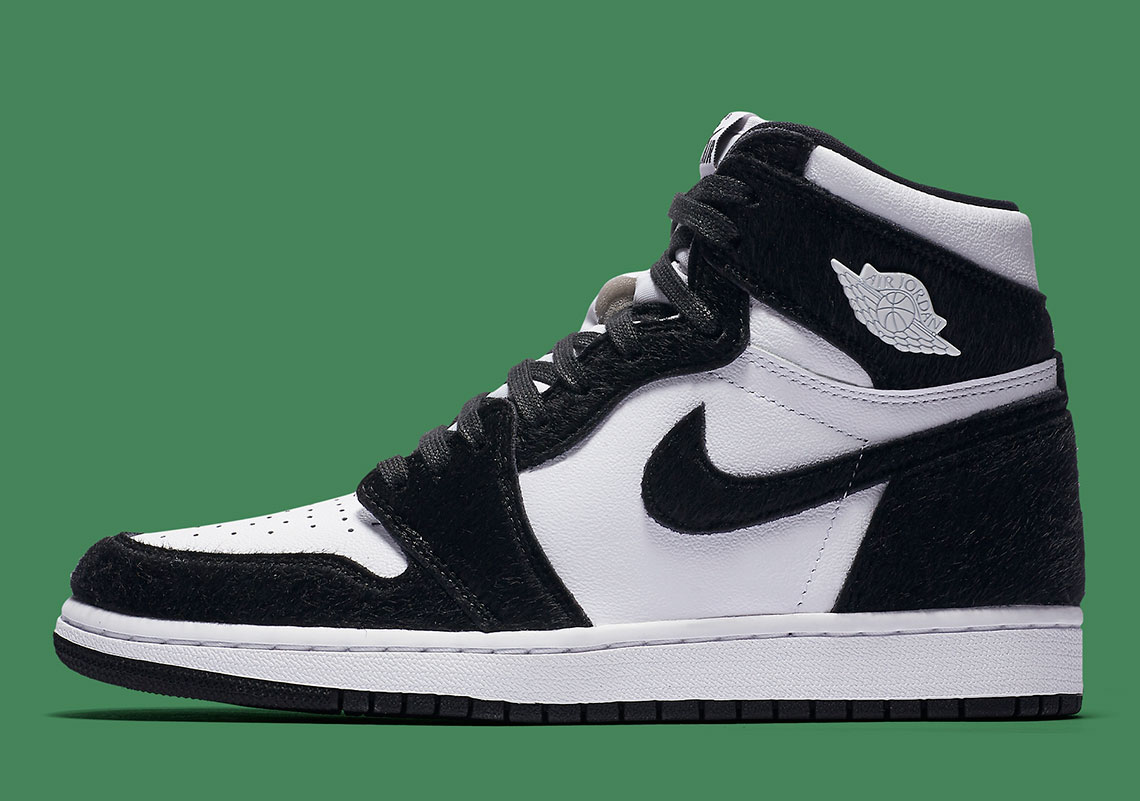 jordan 1 black n white