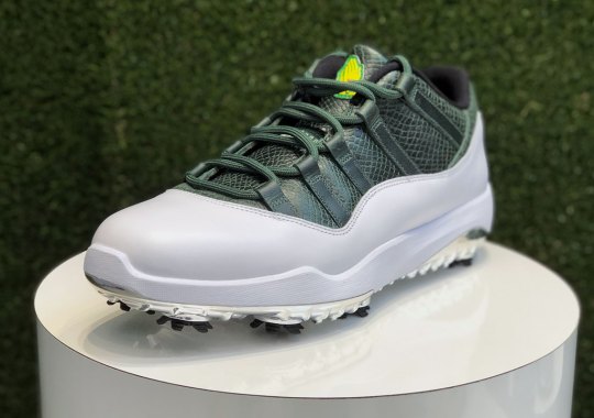 An Air Jordan 11 Low Golf “Masters” Is Releasing On April 12th