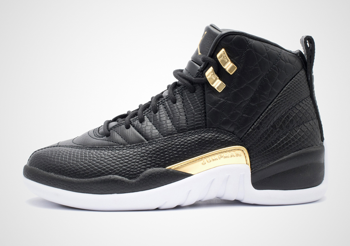 Air Jordan 12 Snakeskin Womens Ao6068 007 Store List 3