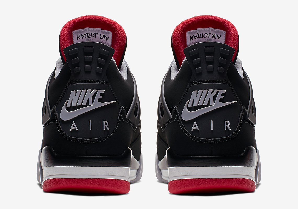 air jordan 4 bred retail