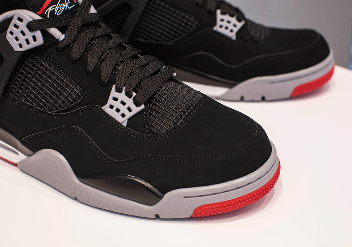 jordan retro 4 bred grade school