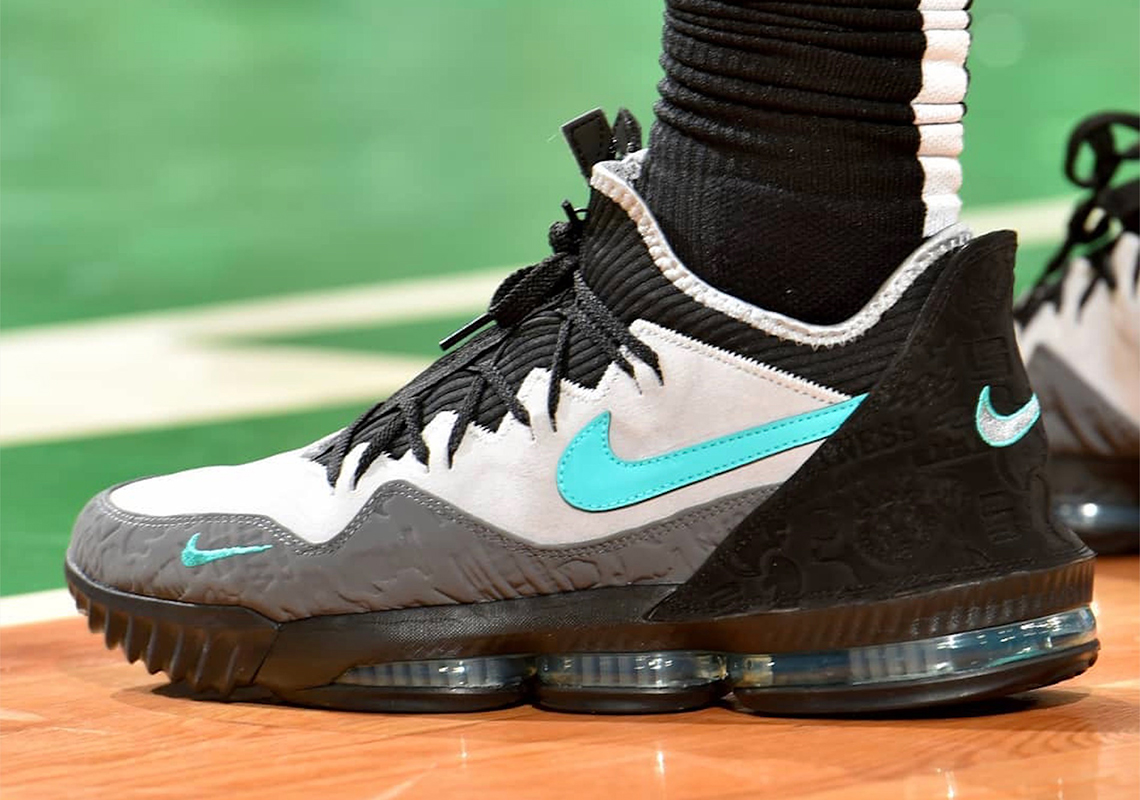 atmos x nike lebron 16 low clear jade