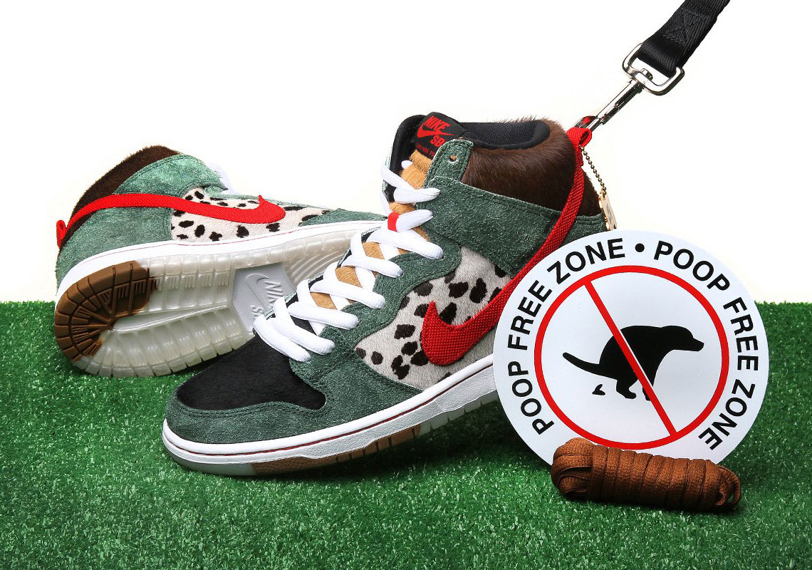 nike sb dunk high pro qs walk the dog