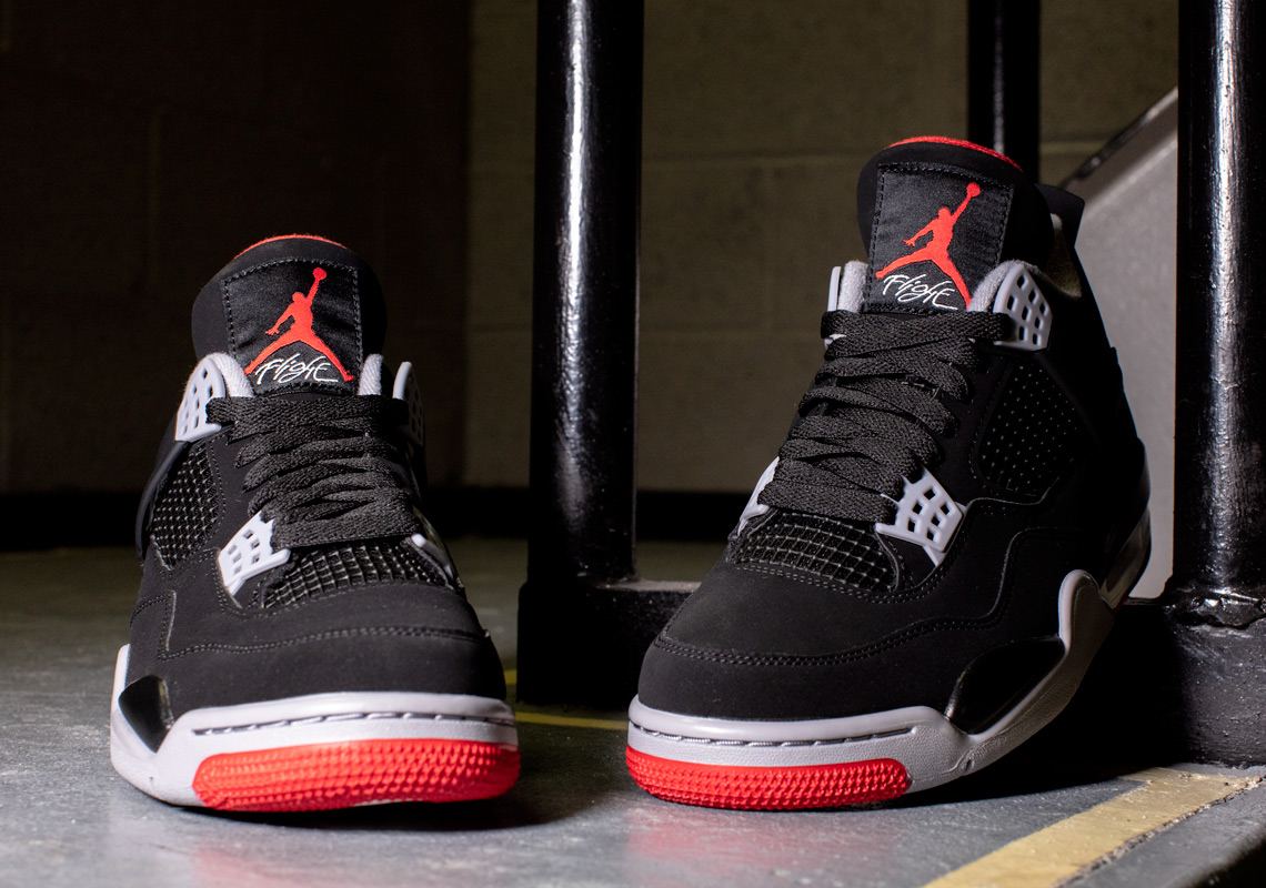 Air Jordan 4 Bred 2019 - Full Release Info + Photos | SneakerNews.com