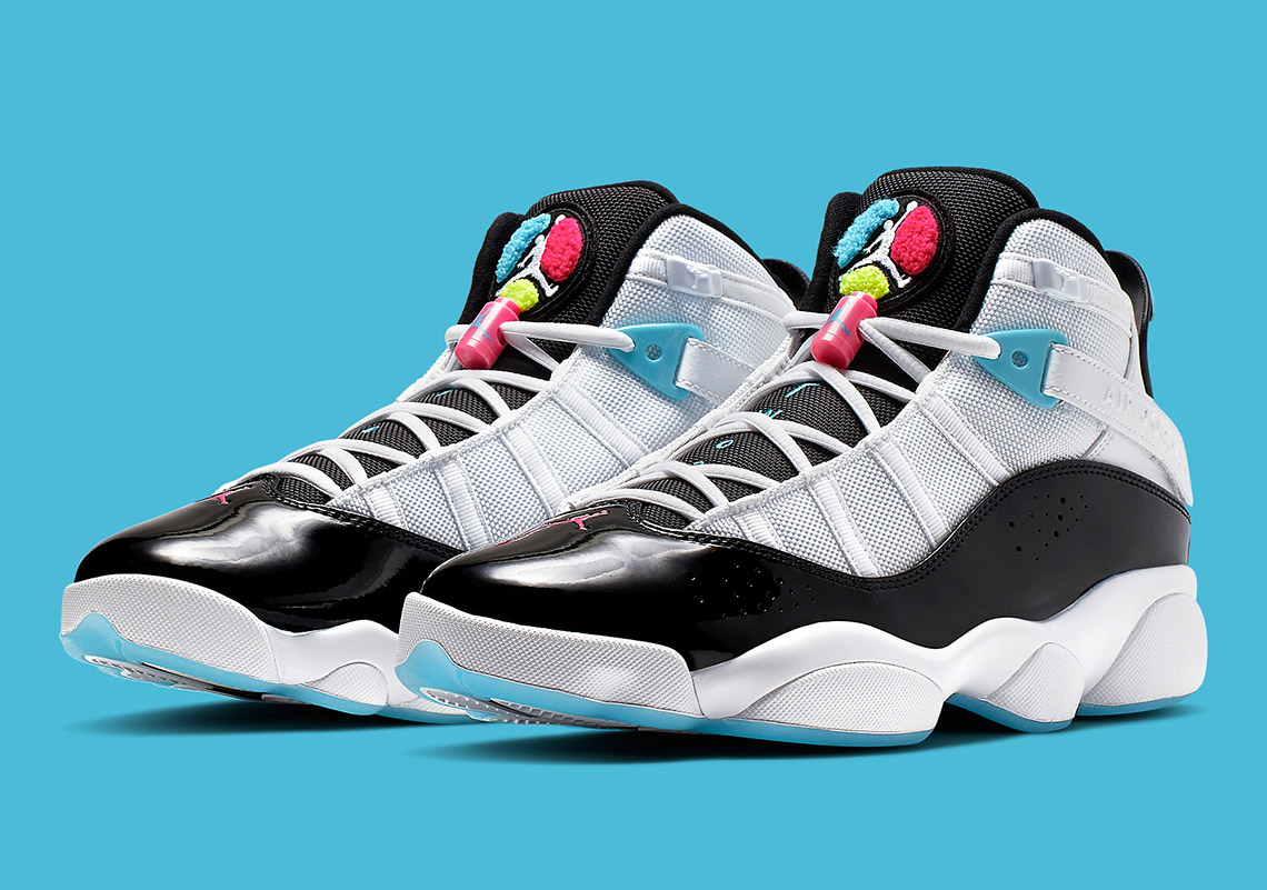 The Jordan 6 Rings combines Concord with South Beach Viral Cypher