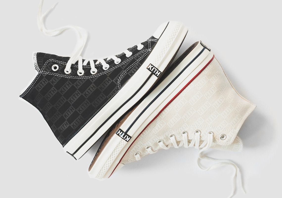 KITH Classics Adds Monogram Prints To The Converse Chuck 70