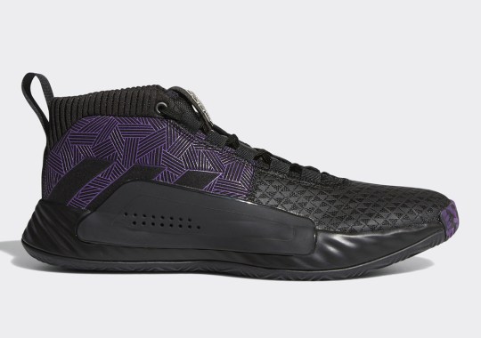 Where To Buy The Marvel Avengers x adidas golf Dame 5 “Black Panther”