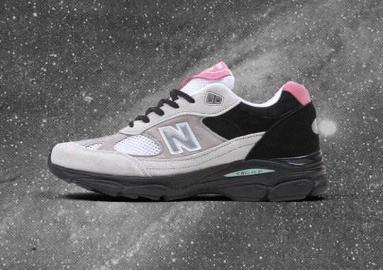 The New Balance 991.9 Made In UK Reveals A New Grey And Pink Pigskin