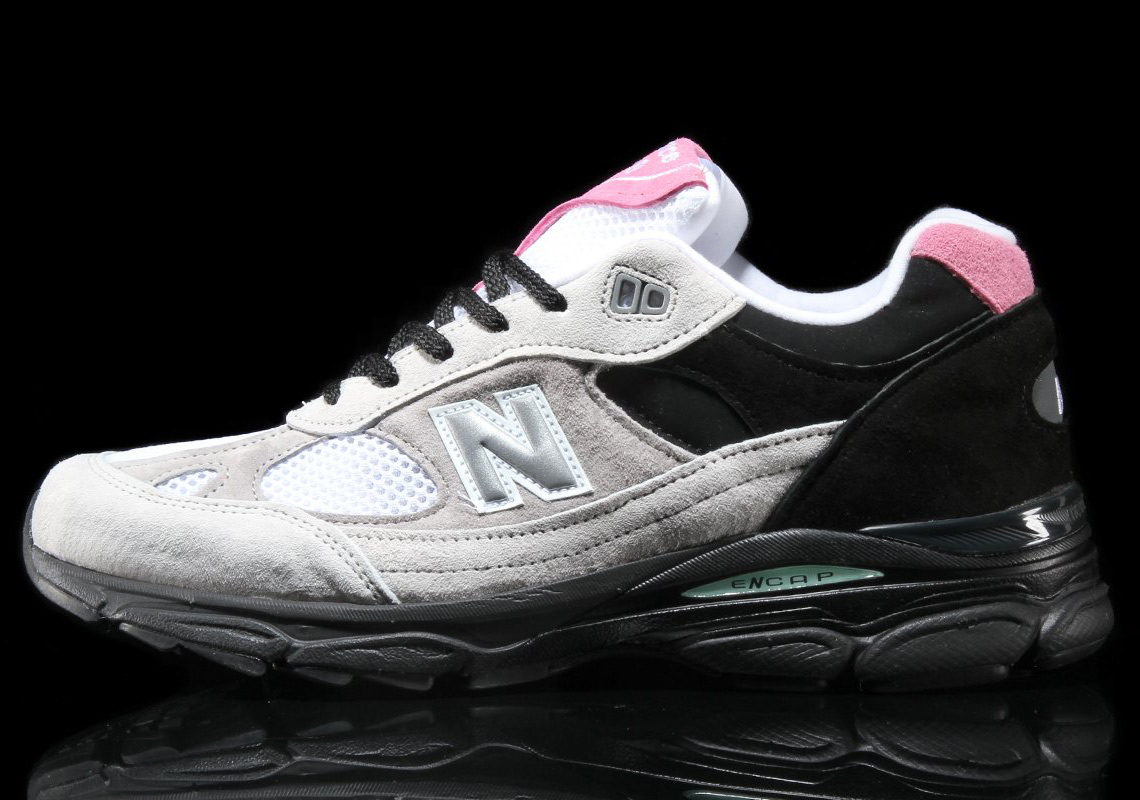 New Balance 991 9 Grey Black Pink 2