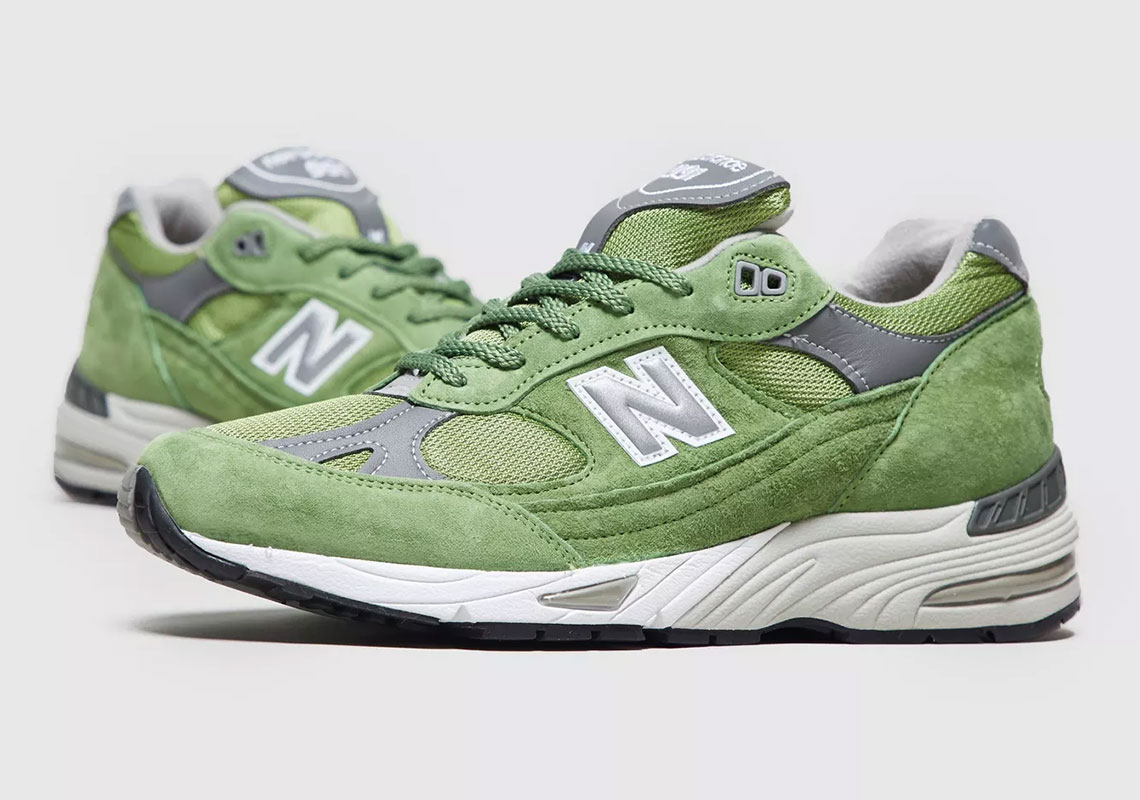 new balance 300 suede green