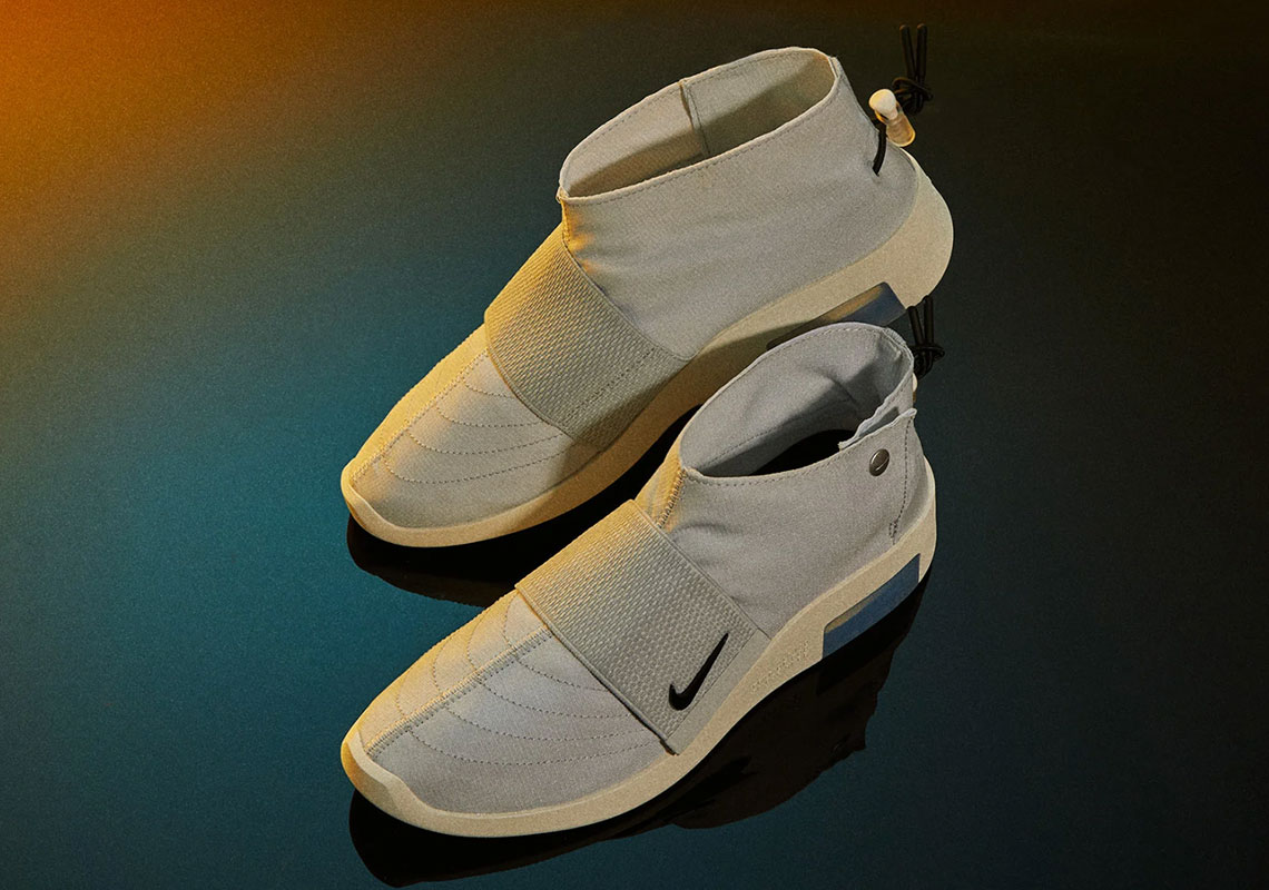 nike air fear of god moccasin pure platinum