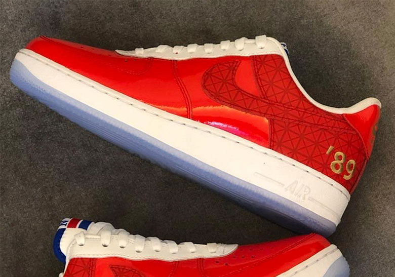 This Nike Air Force 1 Is Inspired By The 1989 NBA Finals