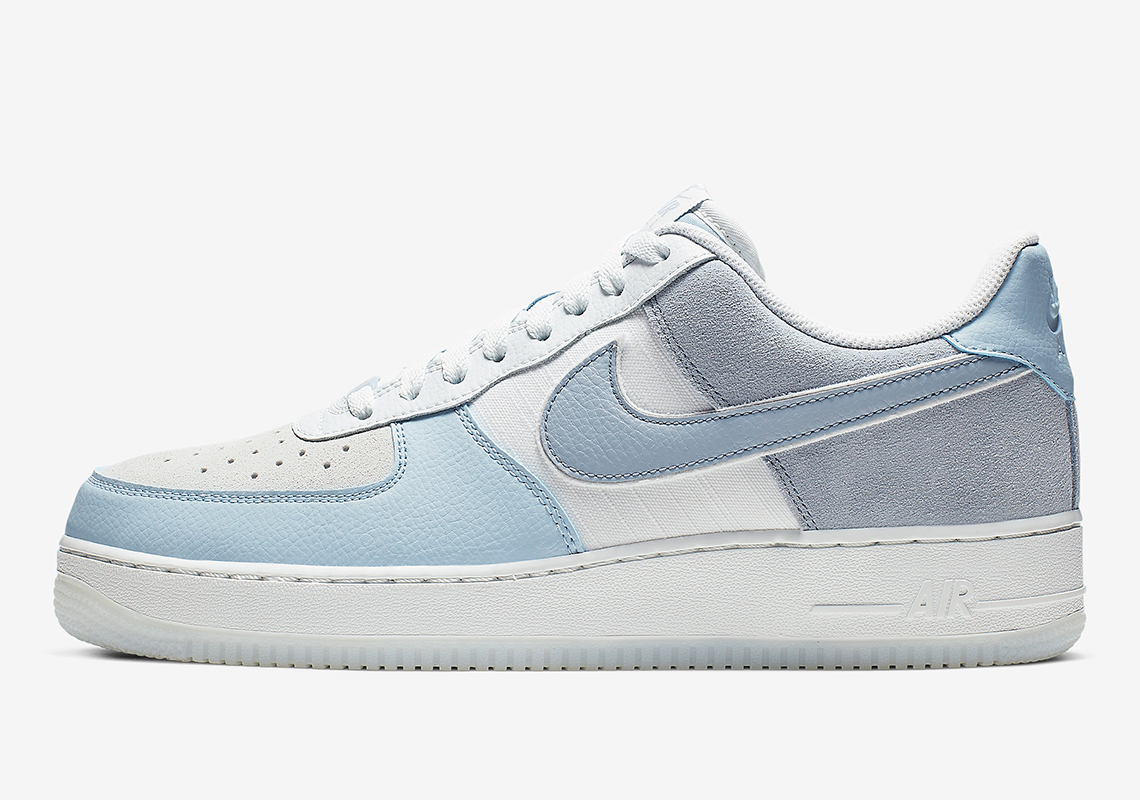 nike air force 1 blue suede