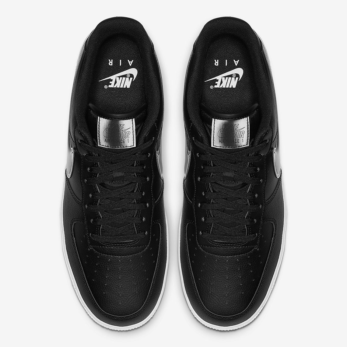 Nike Air Force 1 Low Oversized Swoosh Black Ao2441 003 5
