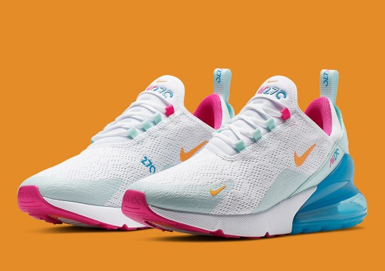 Pastel And Easter Tones Appear On This Nike Air Max 270