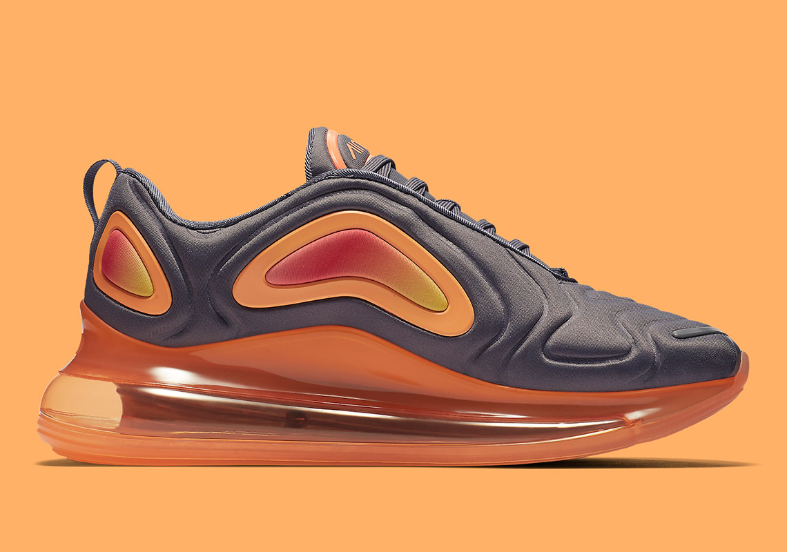 Nike Air Max 720 Black Fuel Orange Releasing This Week •