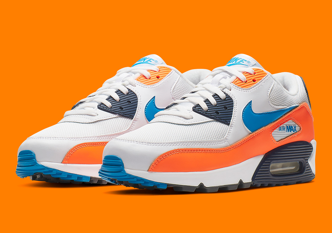 nike 90 orange