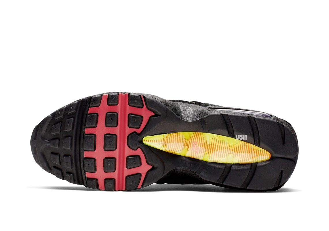 ナイキ エアマックス95 ウーブン イエロー 6枚目