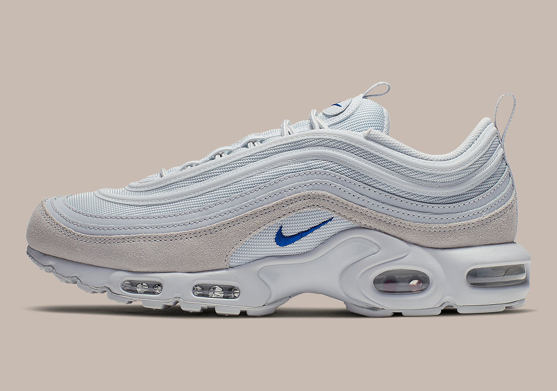 air max plus 97 platinum blue