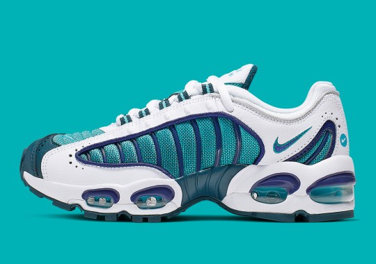 The Nike Air Max Tailwind IV GS Adds Purple And Teal Accents