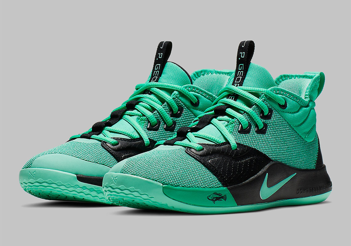 Nike PG 3 GS Menta Green Emerald Rise 