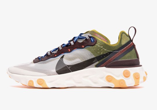 Nike React Element 87 “Moss” Releases On May 2nd