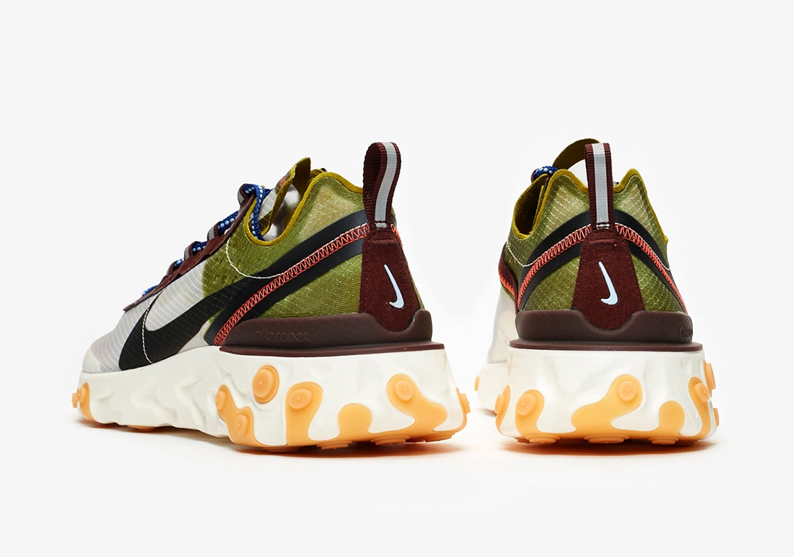 nike element react 87 moss