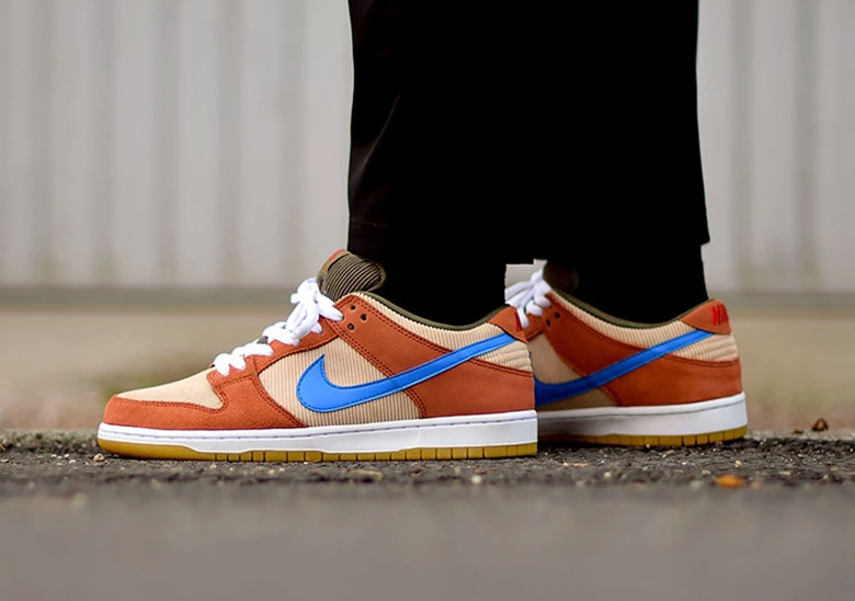 Nike SB Dunk Low “Corduroy” Is Hitting Stores Now