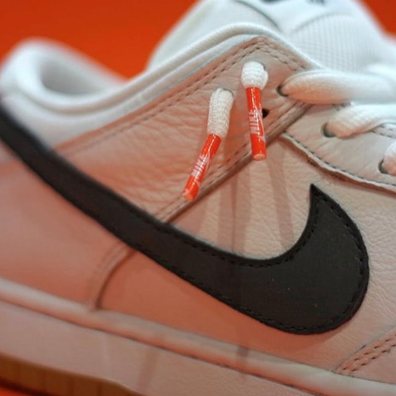 nike sb white orange label