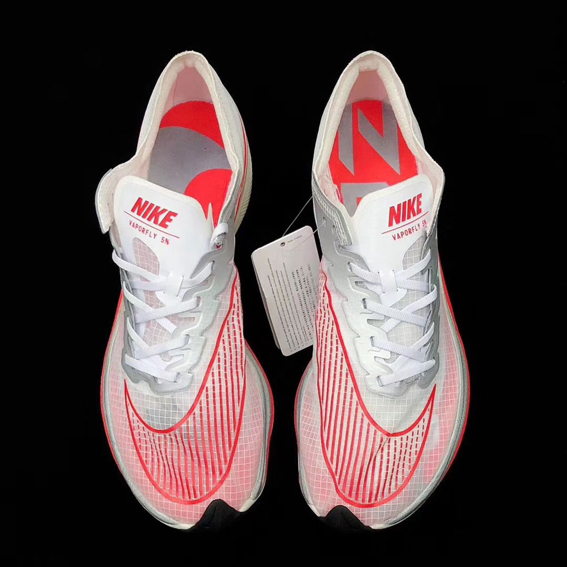 guapo latín Esperar Nike Zoom Vaporfly 5% Volt White University Red Release Info |  SneakerNews.com