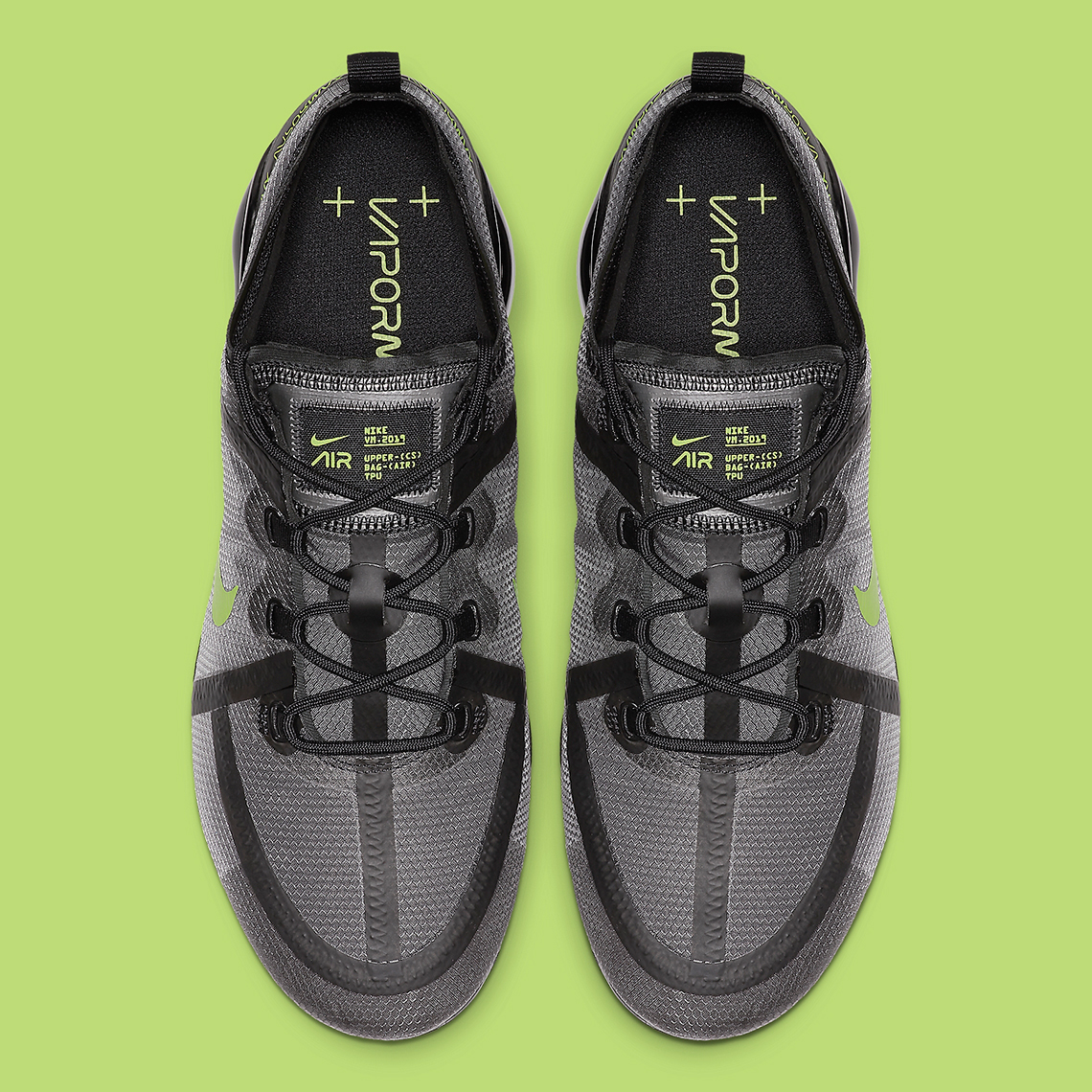 Nike Vapormax 2019 Black Grey Volt Ci6400 001 3