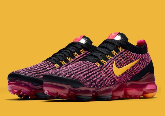 The Nike Vapormax Flyknit 3 Scoops Up The Sherbet Colorway