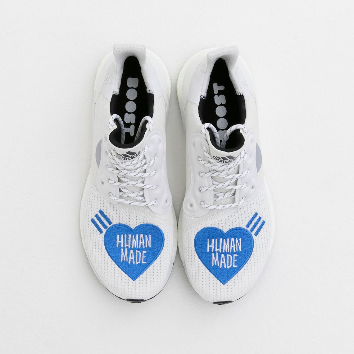 Human Made x adidas Solar Hu White Blue Release Date | SneakerNews.com