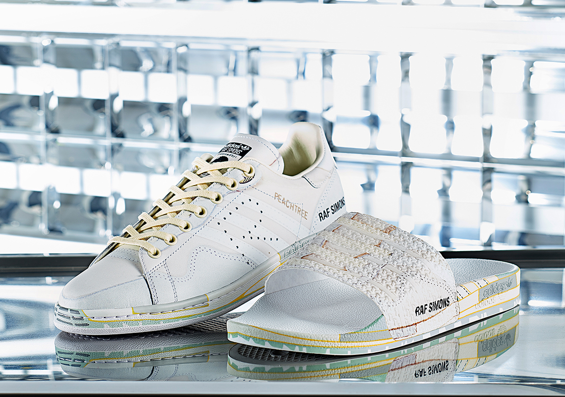 raf simons stan smith peach tree