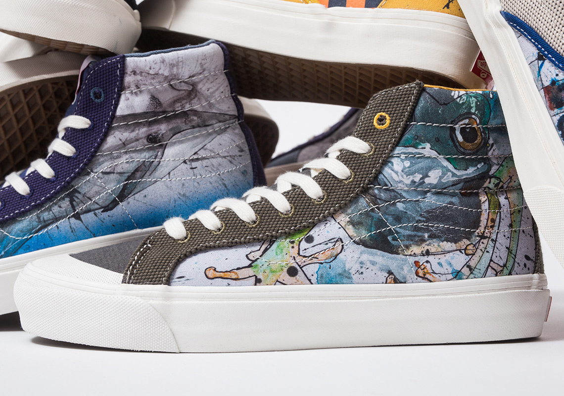 Vans slip on outlet ralph steadman