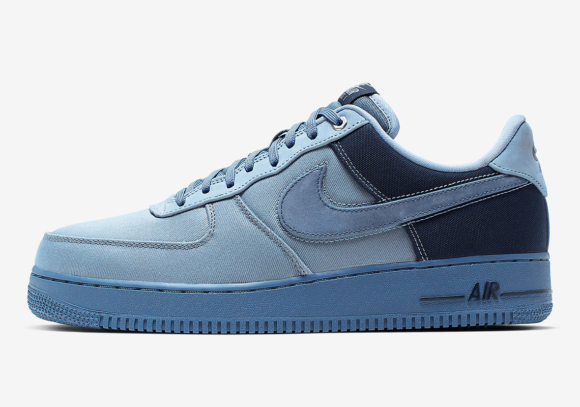 Nike Combines Three Shades Of Blue On This Crisp Air Force 1