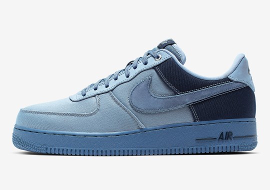 Nike Combines Three Shades Of Blue On This Crisp Air Force 1