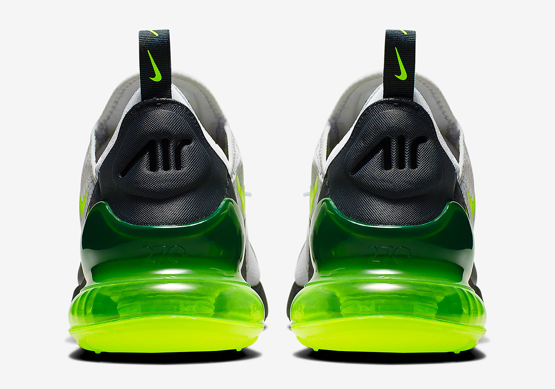 Nike air max on sale 270 neon green