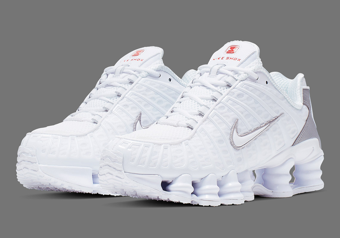 Nike Shox TL White Silver AR3566 100 Release Date + Info | SneakerNews.com