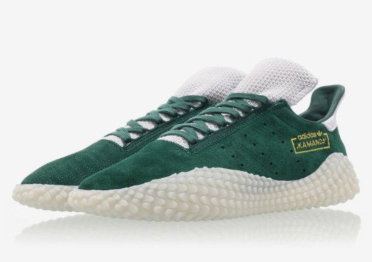 The adidas Kamanda “Clear Green” Is Hitting Stores Now