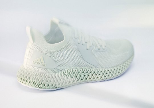 adidas Announces The Alphaedge 4D In Triple White And Parley Collaboration