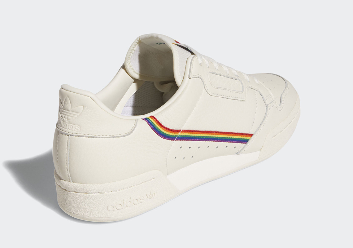 adidas originals continental 80 rainbow