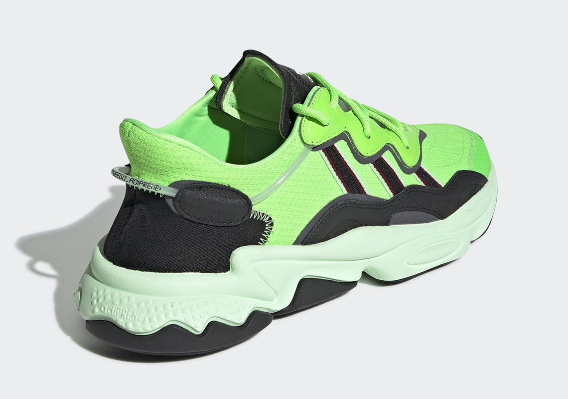 Adidas Ozweego Gets Flashy With "Neon Green" Colorway: Official Images