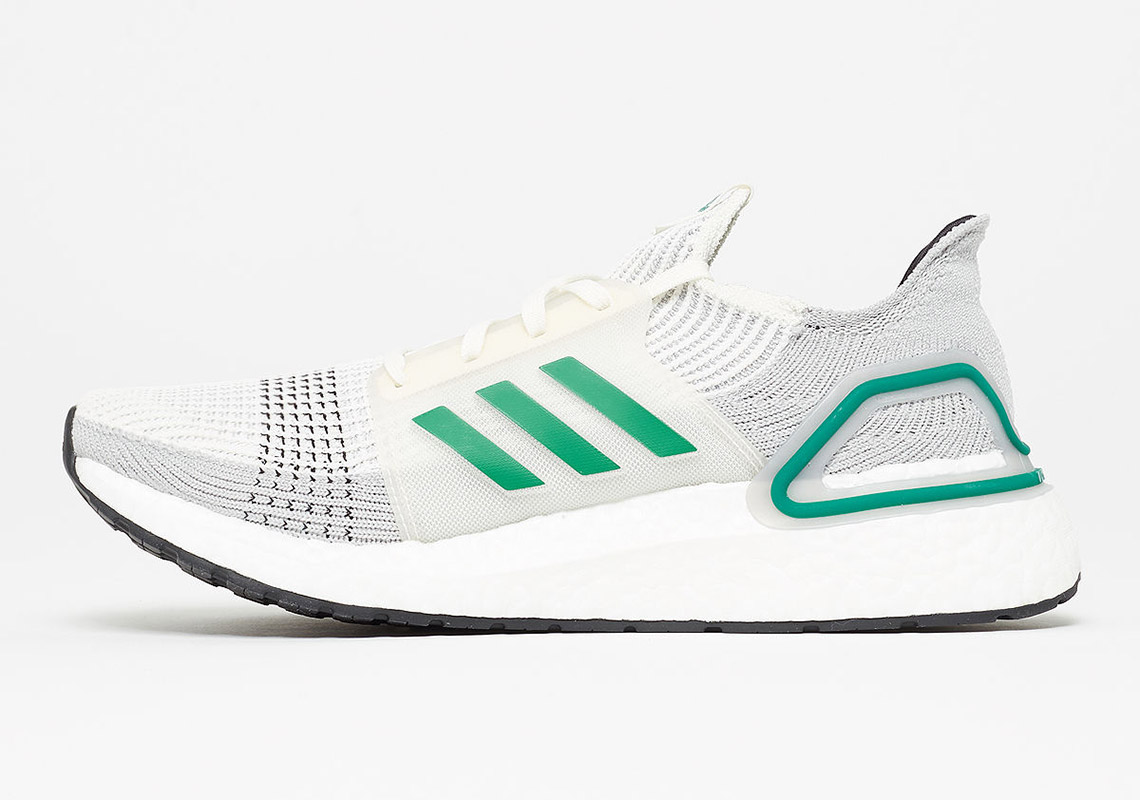 adidas ultra boost white green