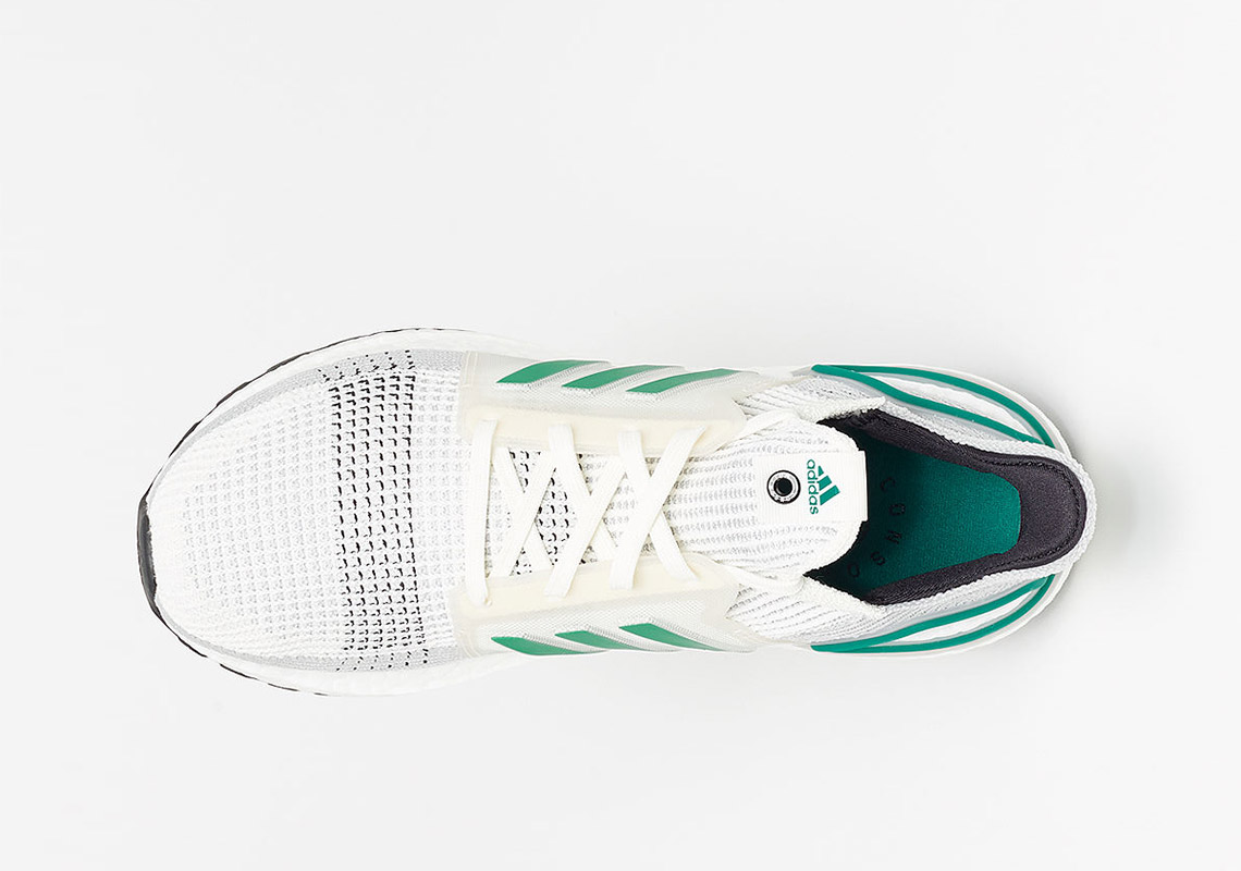 Adidas Ultra Boost 19 White Green Ee7517 3