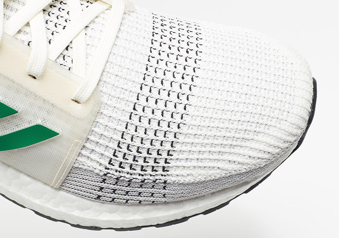 Adidas Ultra Boost 19 White Green Ee7517 4